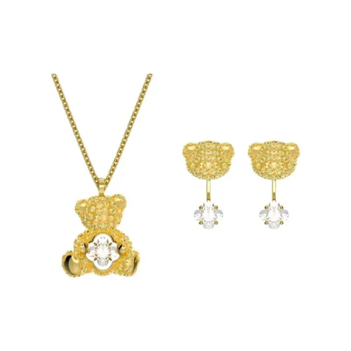 Swarovski Тедди Кристалл Кубический цирконий Ожерелье Женское