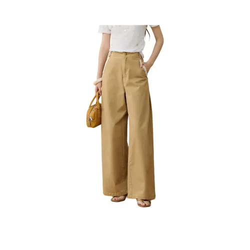 MISHOW Хаки Женские Повседневные Брюки