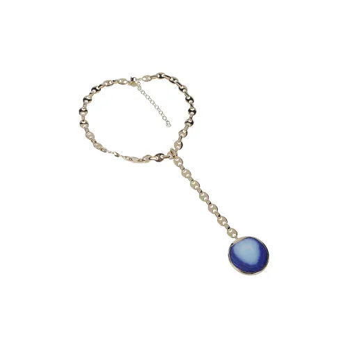 Paco Rabanne Brass Necklaces Серебряный Унисекс