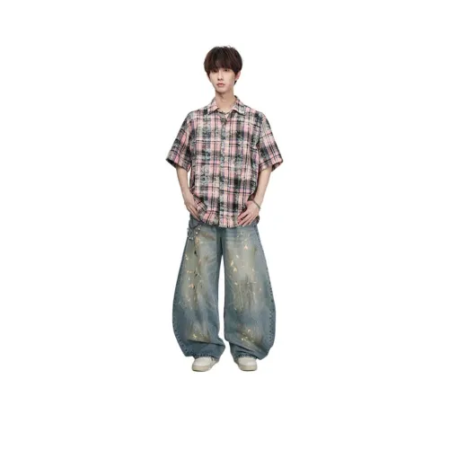 SOLIDITY Грязно-розовый Унисекс Рубашки