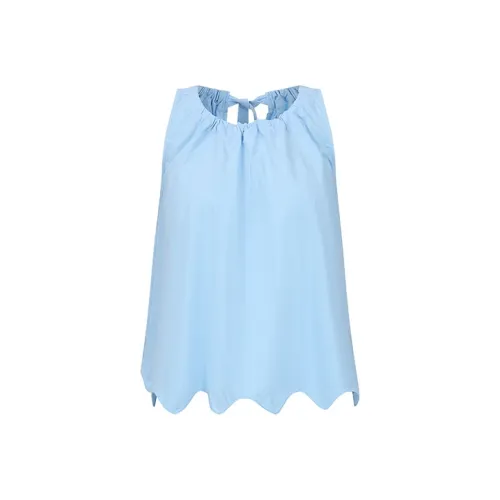 URBAN REVIVO Небесно-голубой Женские Рубашки