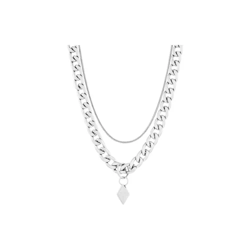 VEODO Титановые стальные ожерелья унисекс