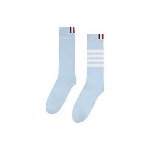 THOM BROWNE Синие унисекс носки до середины икры