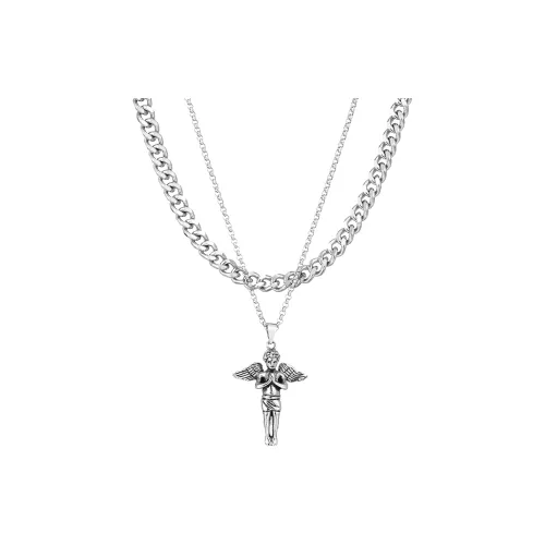 MISS XIA JWY Титановые стальные ожерелья унисекс