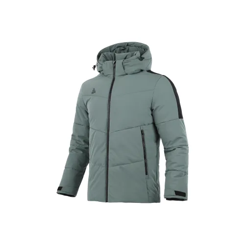 PEAK Мягкий Смола Зеленый Мужской Пуховик