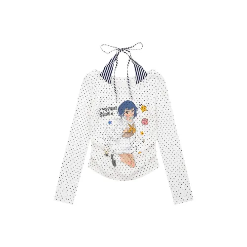 CUWU Белый Женские T-рубашки