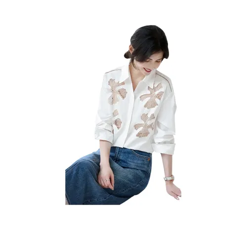 Cypress House Рубашка Женская Белая