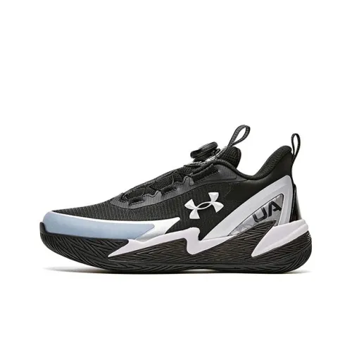 Under Armour Basketball Collection Детская баскетбольная обувь Low Top Черная Школьная