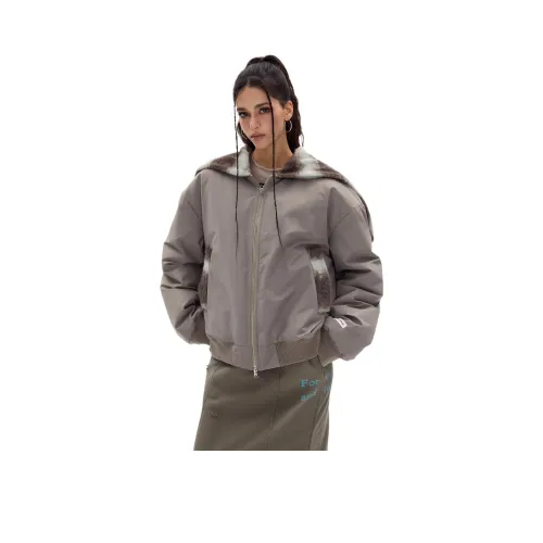 JIKOO Пуховая куртка Женская Кофейного цвета