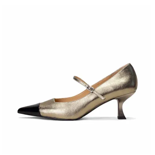 SHOEMAKER QUEEN Грубый каблук Мэри Джейн Женские обувь