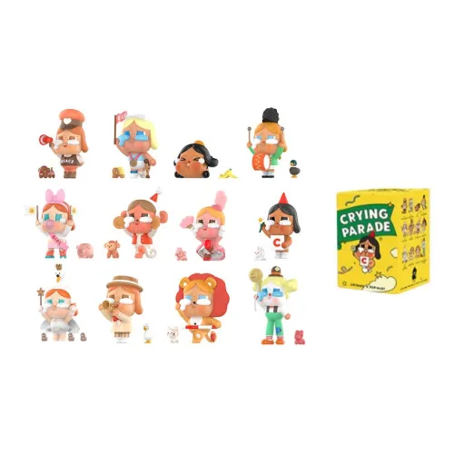 POP MART CRYBABY Wandering Collection Слепые коробки Один Mystery Box 2 сюрприз-коробки