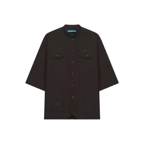 NAMESAKE Коричневый Мужские Рубашки