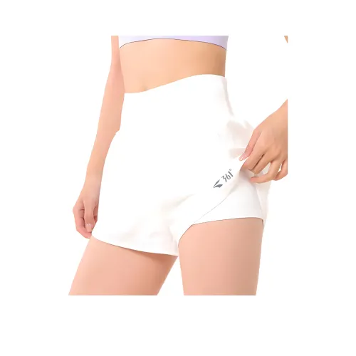 361° Белые Женские Шорты для Йоги