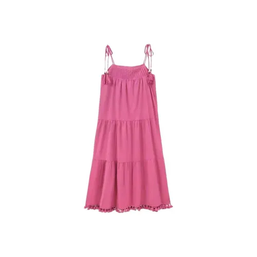 KEAB Розово-красные Женские Слиплатья