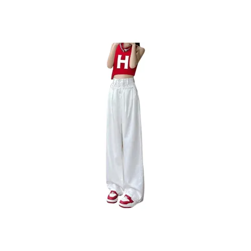 HELEH Белые Женские Джинсы