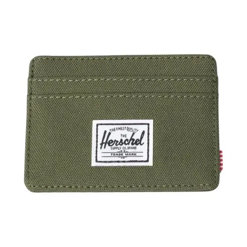 Herschel Полиэстер Кошелек Держатель для карт Унисекс Плющево-зеленый