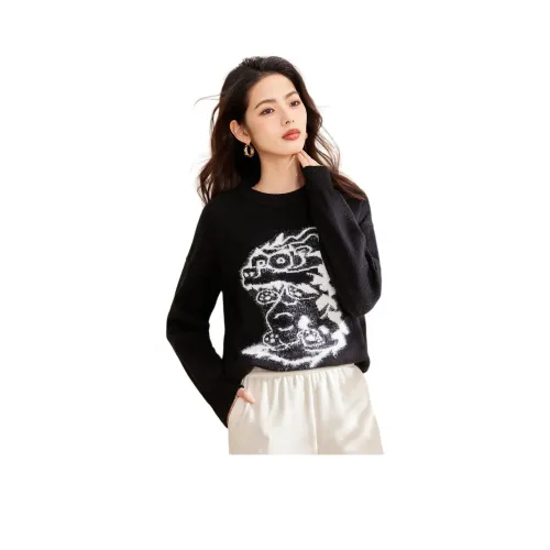 CARBAMMI Трикотаж Женский Черный