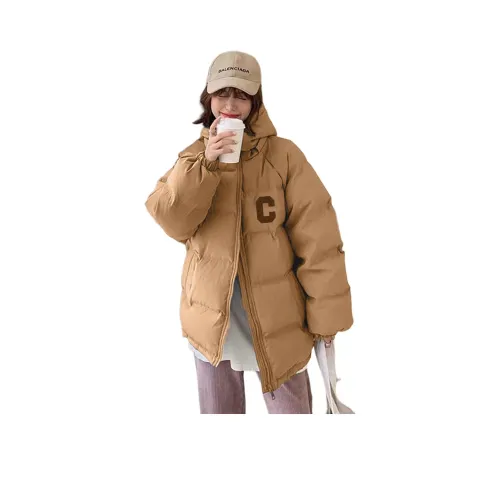 Tonlion Пуховик Женские Хаки