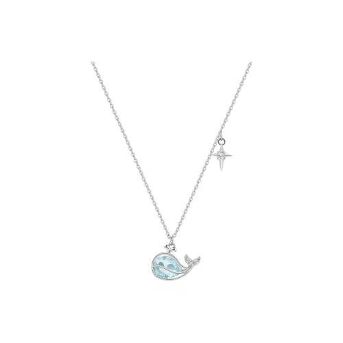 DODOGOGO Сплав Ожерелья Женское Серебро Упаковка