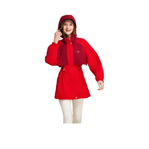 HAVVA Куртки Пальто Женские Red