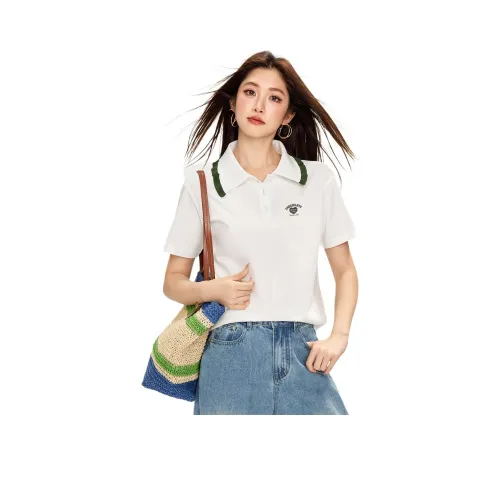 CHOCOOLATE Белое Женское Поло