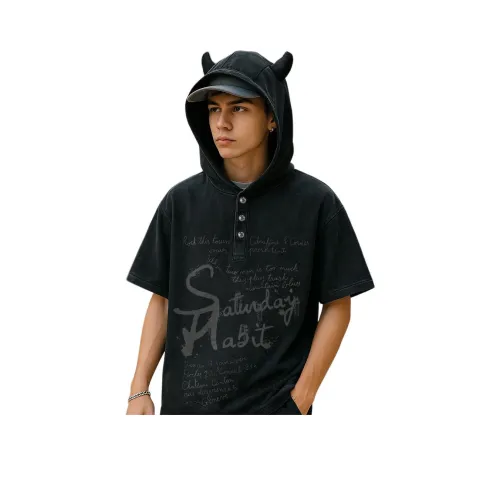 YEARNED Черная Унисекс Футболка