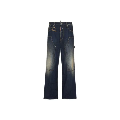DSQUARED 2 Blue Men's Jeans DSQUARED 2 Синий Мужской Джинсы