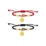 Черный Красный Нить Браслеты