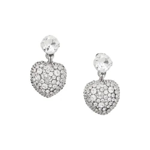 Alessandra Rich Кристальные серьги Женское серебро