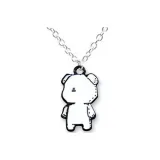 Ожерелье Bearbrick (белый)