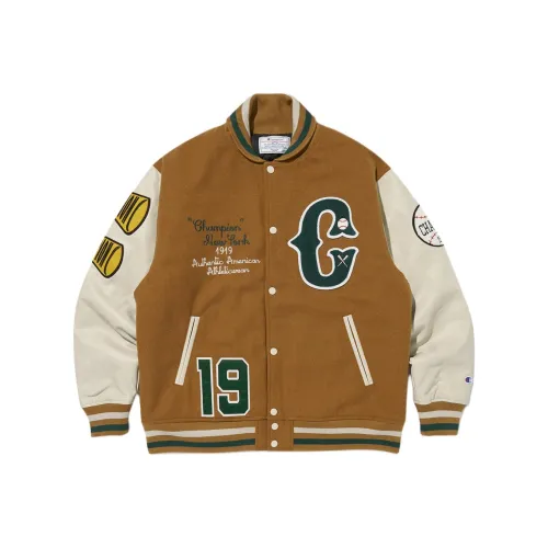 Champion Хлопковый пуховик унисекс CAMEL