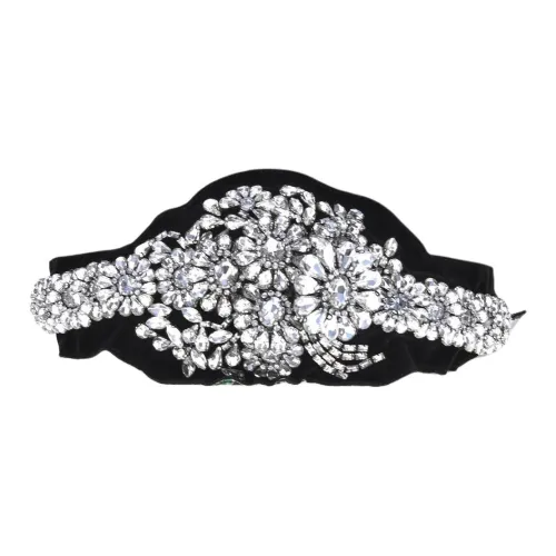 Valentino Бархат Ожерелья Женские Черный