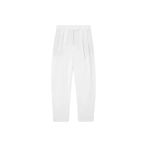 Rohe Glossy Белый Женские Повседневные Брюки