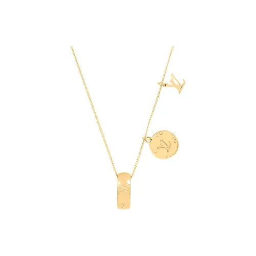 LOUIS VUITTON Монограмма Metal Necklaces Женские