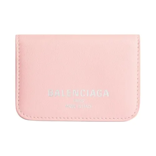Balenciaga Cash Телячья кожа Кошелек Мини Женские Розовый
