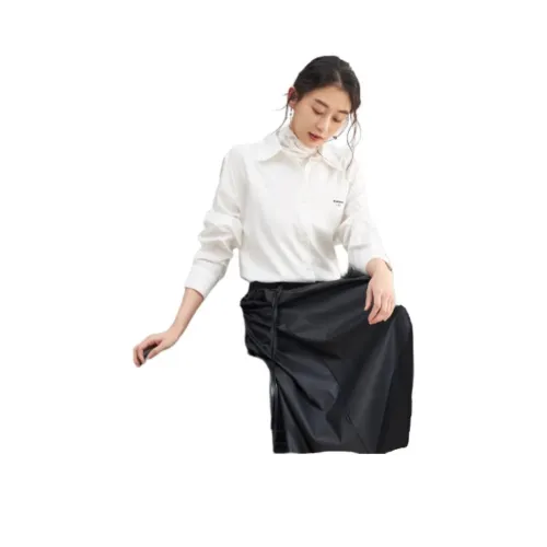 XIRAN Белые Женские Рубашки