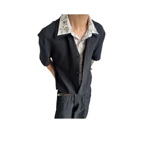 UPWARD LAB Черная Унисекс Рубашка