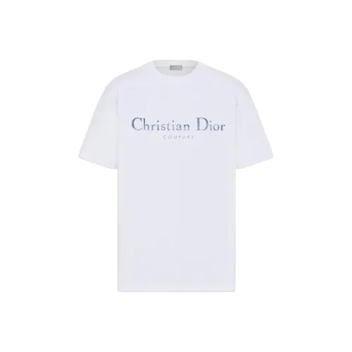 DIOR Белая Мужская T-Рубашка