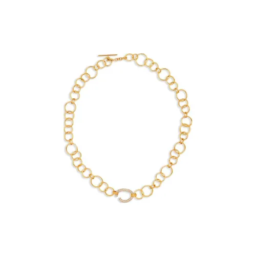 Oscar De La Renta Брасс Колье Женские Золото