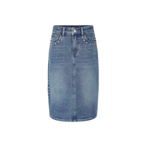 URBAN REVIVO Женские Джинсовые Короткие Юбки Женские