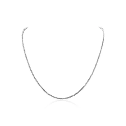 Zeroline Титановая сталь Ожерелье Искрящийся Песочный Ожерелье Унисекс