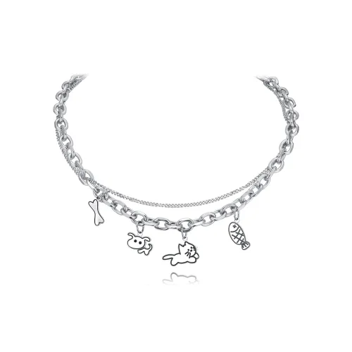 Zeroline Титановая сталь Ожерелье Женское