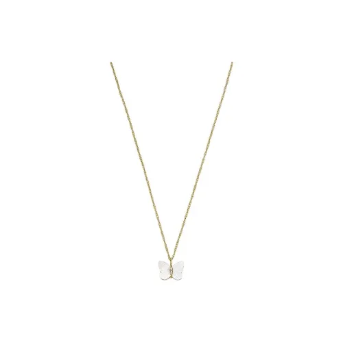 FOSSIL Нержавеющая сталь Ожерелье Женское Золото