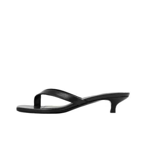 TOTEME Шлепанцы 3,5 см Женские Черные