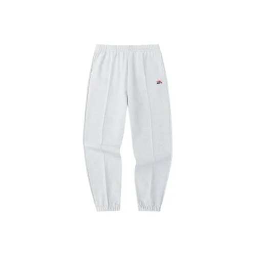 ANTA Life Collection Вязаные тренировочные штаны унисекс серый Фотиния серый