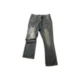 Флисовая подкладка ~ Винтажный серый Синий