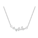 Гинкго Подвеска Ожерелье