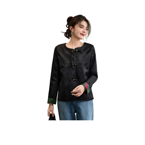 CARBAMMI Куртки Пальто Женские Черный