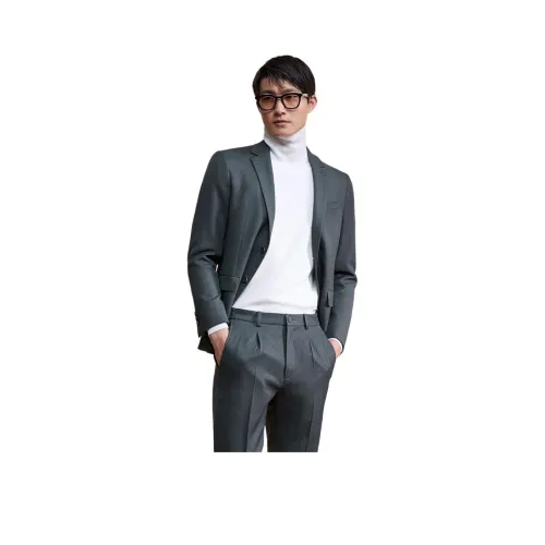 SAINT ANGELO Бизнес-костюм мужской яшма однотонный
