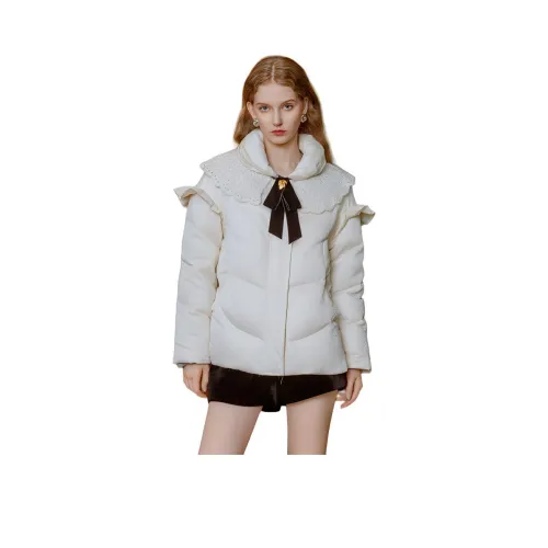 JORYAweekend Пуховик Женские Кремовый